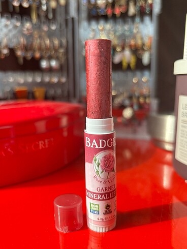 Beden Badger Rose Vanilya Organik Tint Balm