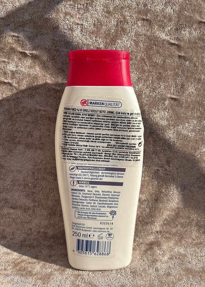 Isana Med Körper Milch 10 Üre - Görsel 2