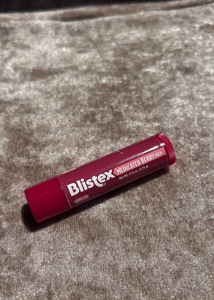 Blistex Medicated Berry Balm SPF15 - Görsel 3