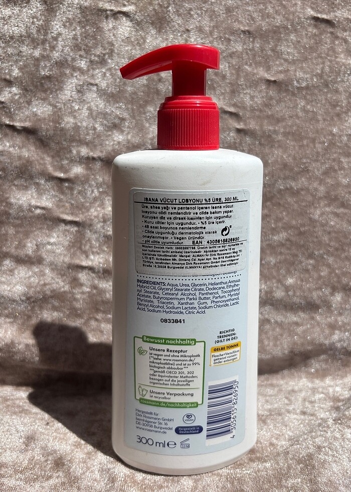 Isana Med Körper Milch Yüzde5 Üre 300ml - Görsel 2