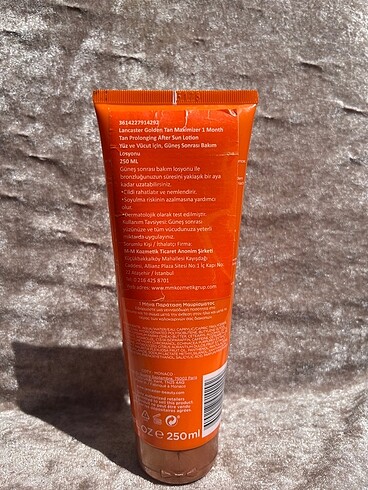 Lancaster Golden Tan Maximizer After Sun Lotion