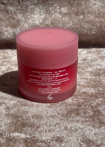 Laneige Lip Sleeping Mask Berry Dudak Gece Maskesi - Görsel 4