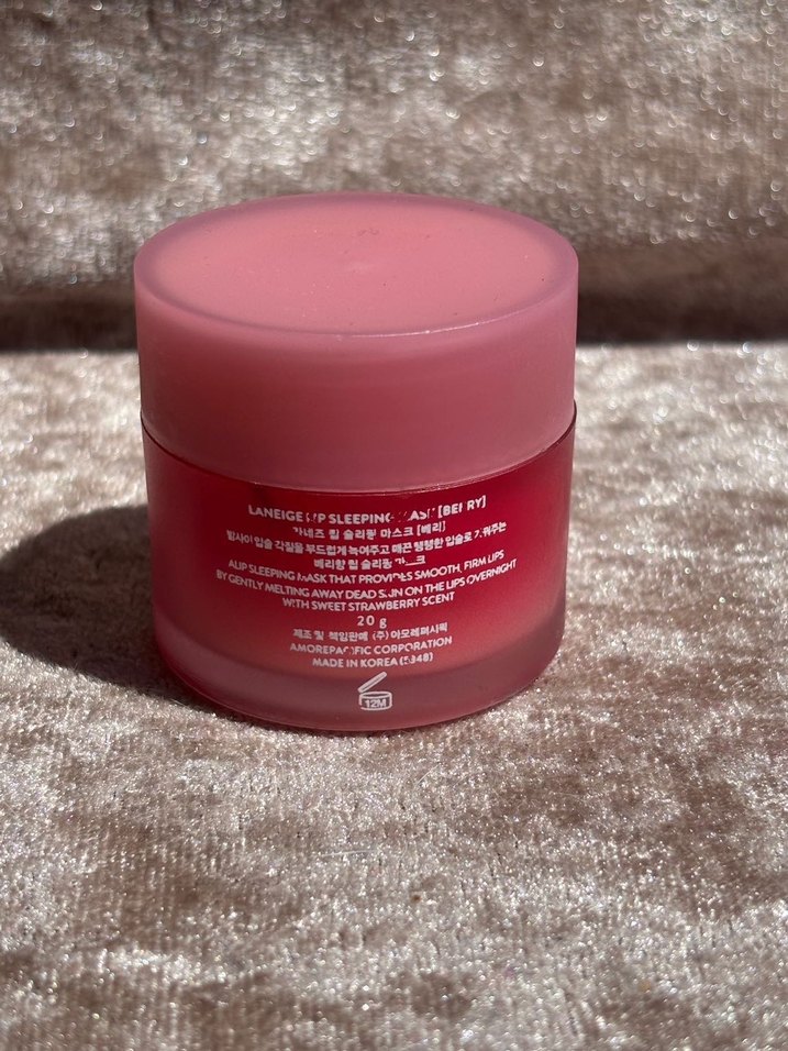 Laneige Lip Sleeping Mask Berry Dudak Gece Maskesi - Görsel 4