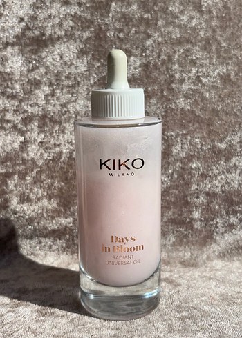 KIKO Days in Bloom Işıltılı Pembe Yağ