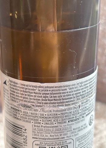 Professionnel Absolut Repair Molecular Yıpranmış Saç Serumu - Görsel 3