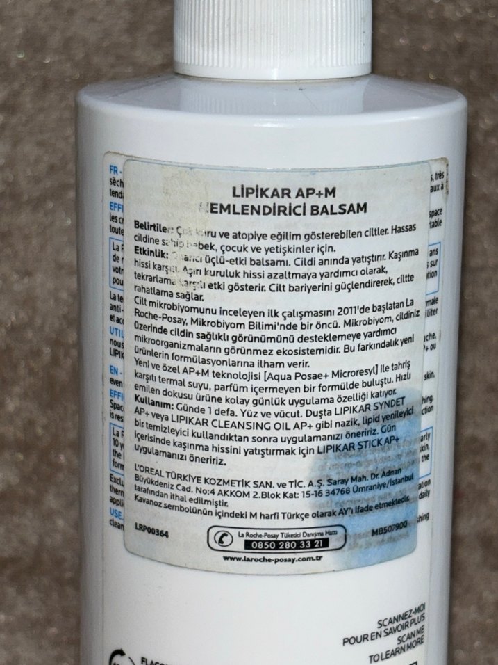 La Roche Posay Lipikar Baume AP+M - Görsel 4