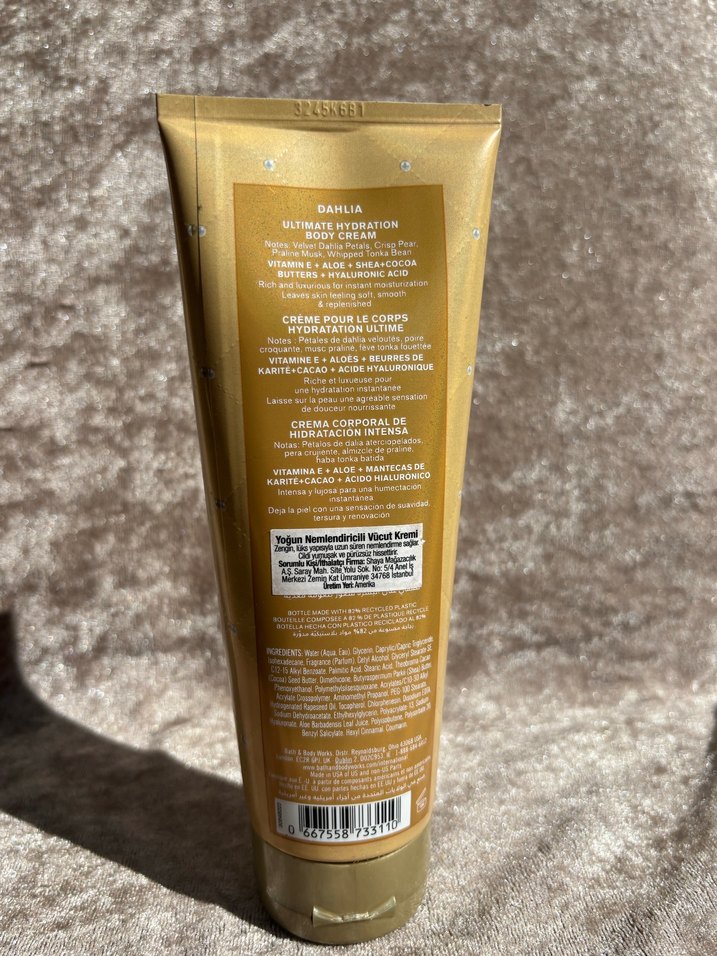 Bath & Body Works Dahlia Body Cream - Görsel 2