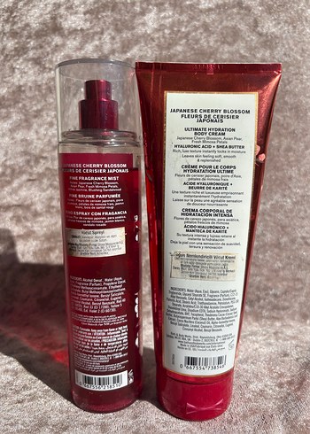 Japanese Cherry Blossom Body Mist &Cream - Görsel 2