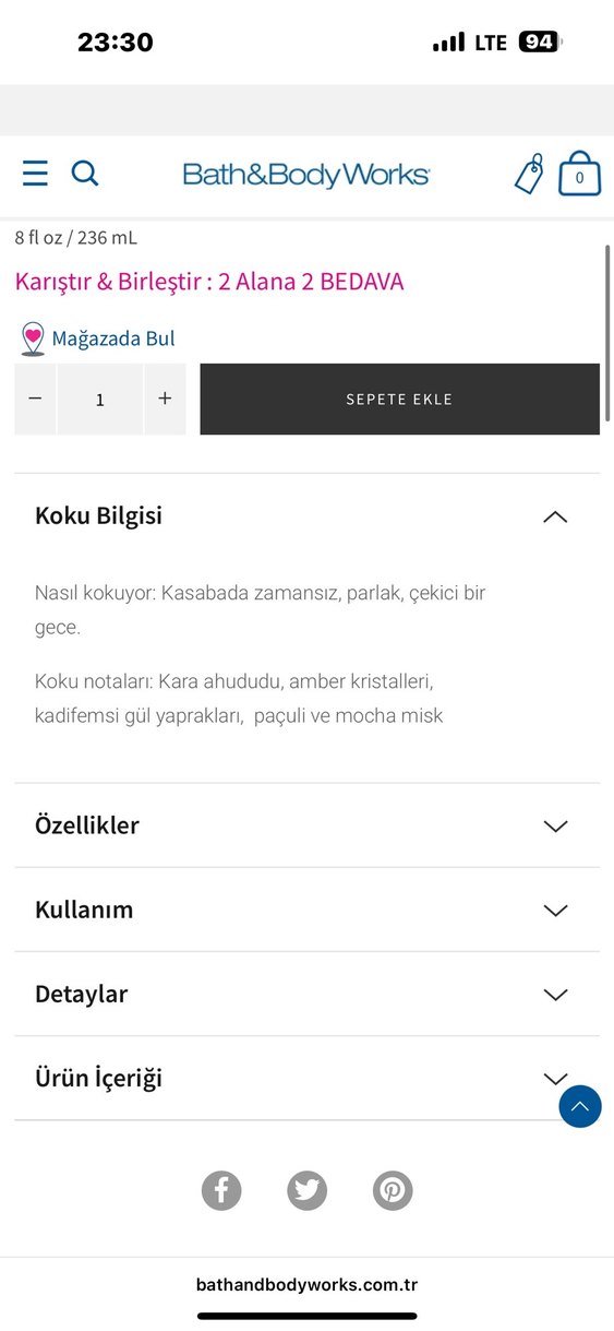 Bath & Body Works Into The Night Body Lotion - Görsel 4