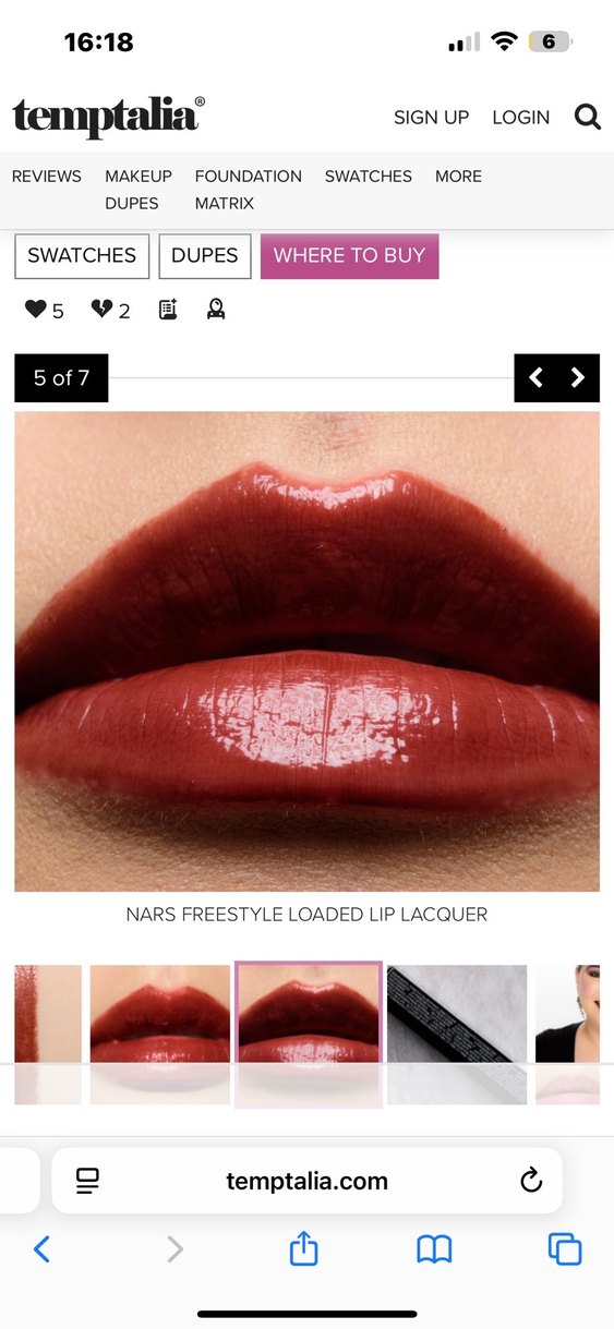 NARS Freestyle Loaded Lip Lacquer - Görsel 5