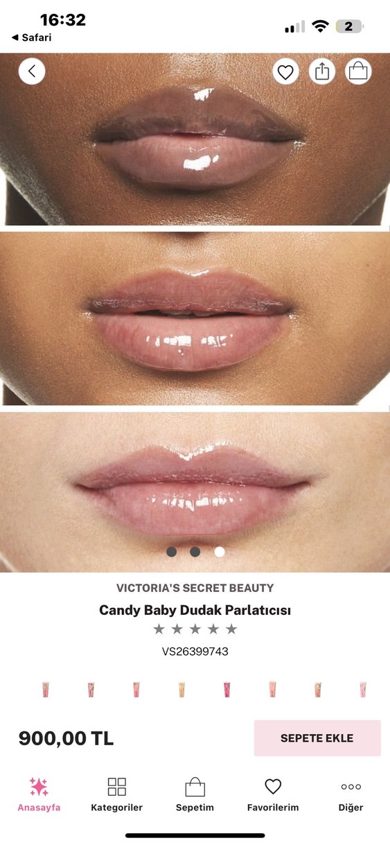 VS Candy Baby Lip Gloss - Görsel 5