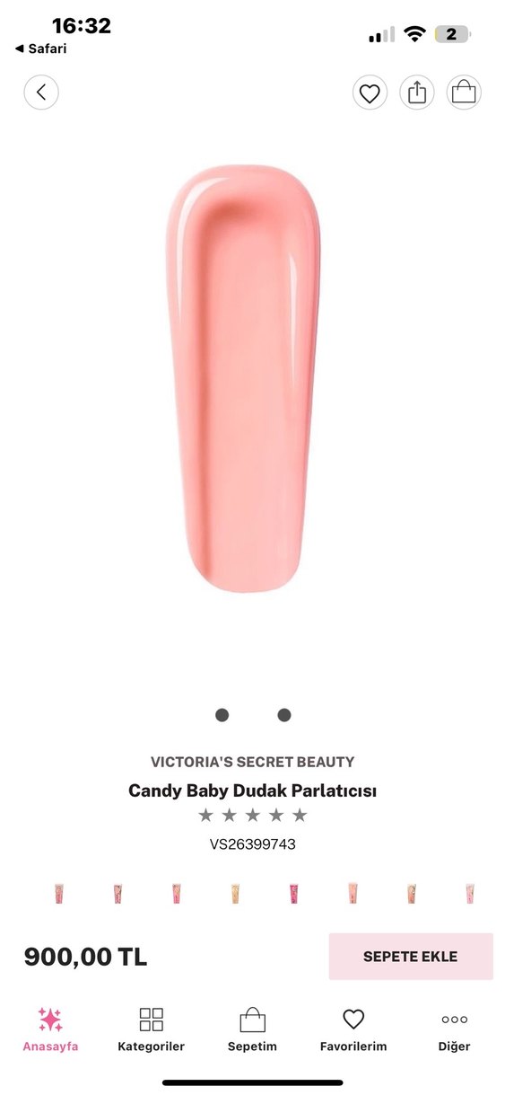 VS Candy Baby Lip Gloss - Görsel 4