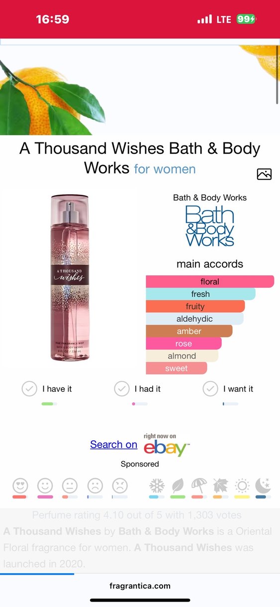 BBW A Thousand Wishes Body Lotion - Görsel 3