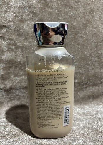 BBW Warm Vanilla Sugar Vücut Losyonu - Görsel 2