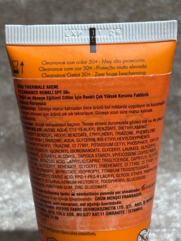 Avène Cleanance Yağlı Akneli Ciltler Renkli Güneş Kremi - Görsel 3