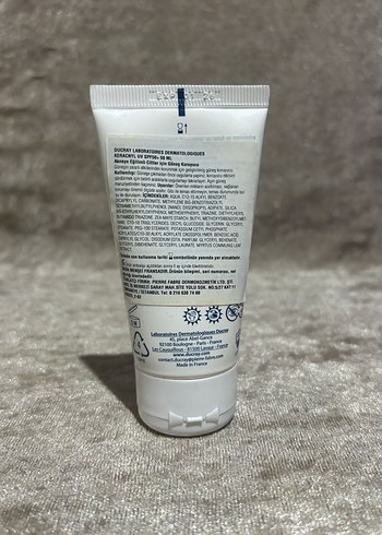 Ducray Keracnyl UV Yağlı Akneli Ciltler İçin - Görsel 2