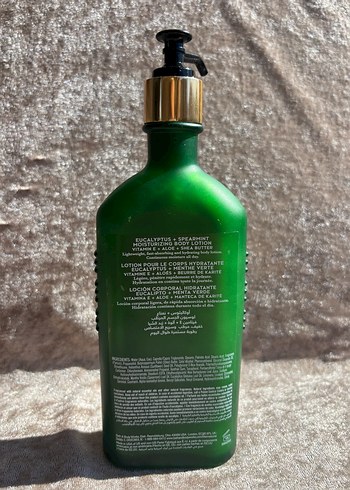 Aromatherapy Eucalyptus Spearmint Vücut Losyonu - Görsel 3