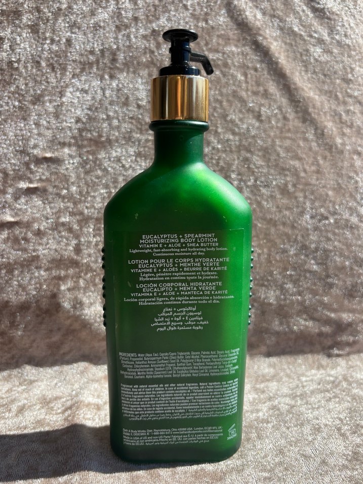 Aromatherapy Eucalyptus Spearmint Vücut Losyonu - Görsel 3