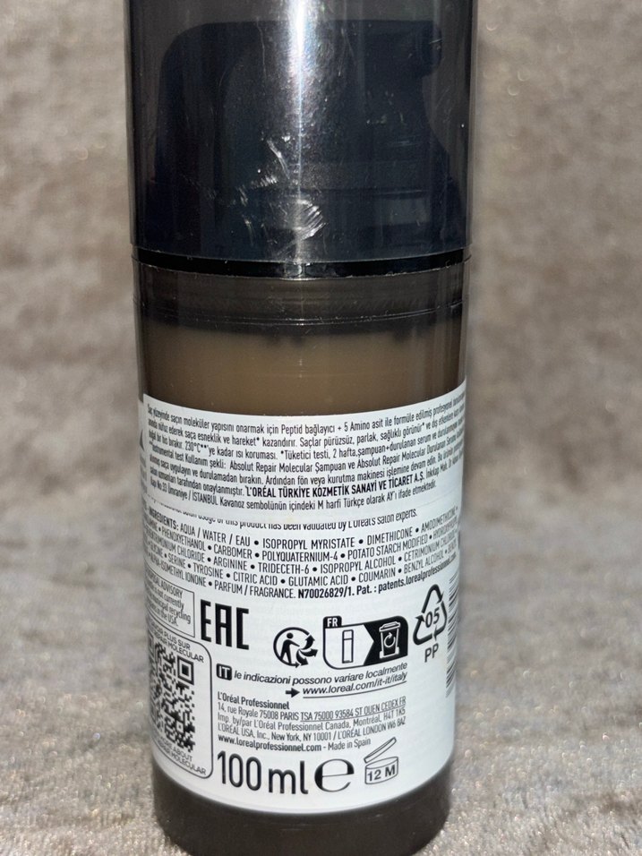 Loreal Professionnel Absolut Repair Molecular Saç Serumu - Görsel 2