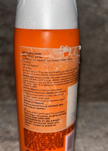 Avene Spf 50+ Children Çocuk Güneş Spreyi 200ml - Görsel 4