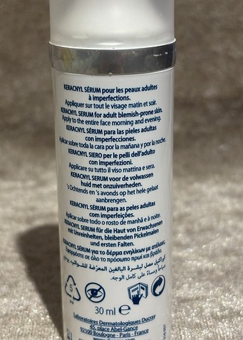 Ducray Keracnyl Yağlı ve Akneye Eğilimli Ciltler İçin Serum - Görsel 3