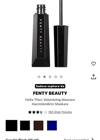 Fenty Beauty Hella Thicc Cuz Im Black Rimel - Görsel 4