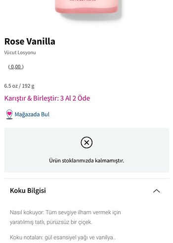 Inspire Love Rose&Vanilla Vücut Losyonu - Görsel 3