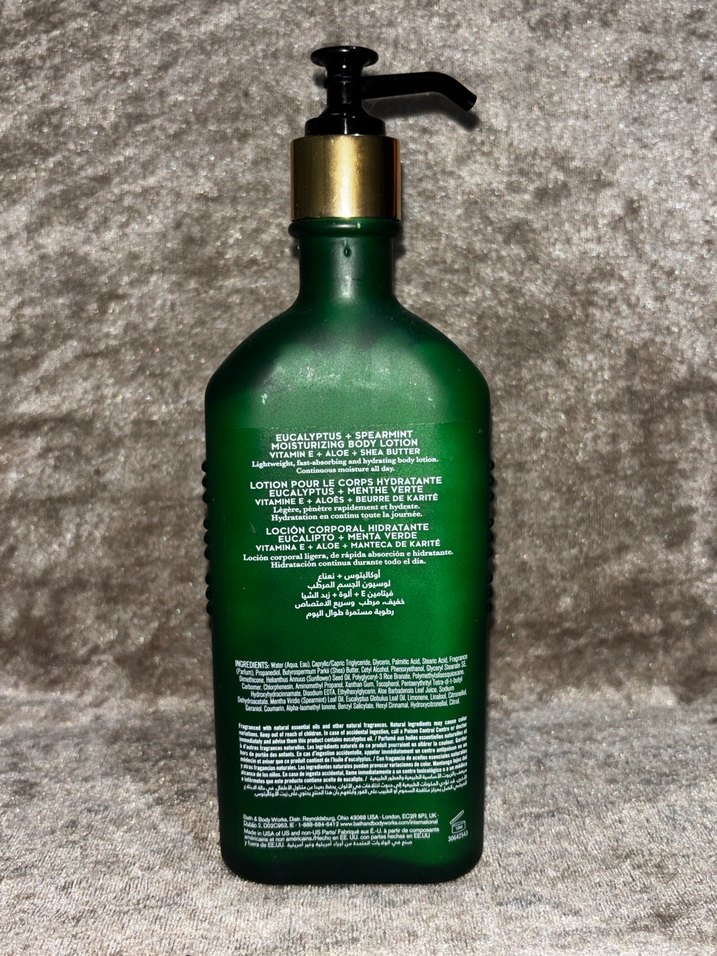 BBW Aromatherapy Eucalyptus Spearmint Vücut Losyonu - Görsel 2