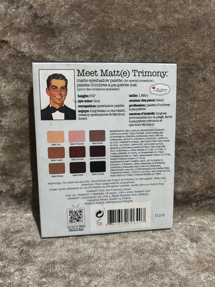 The Balm Meet Matte Trimony Eyeshadow Palette - Görsel 2