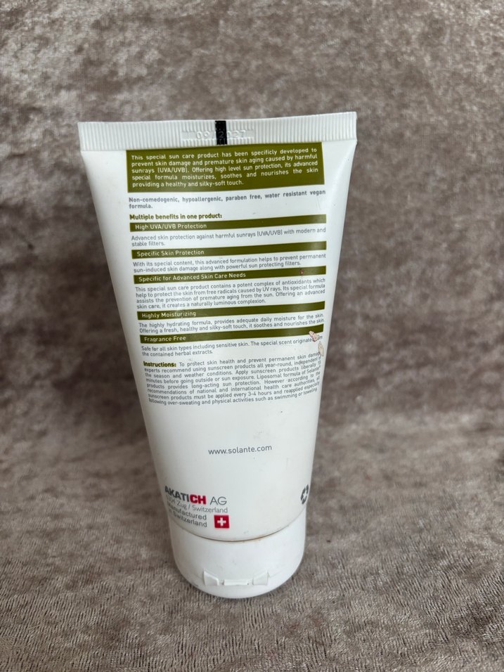 Solante Antiox Güneş Koruyucu Losyon Spf 50+ 150 ml - Görsel 2