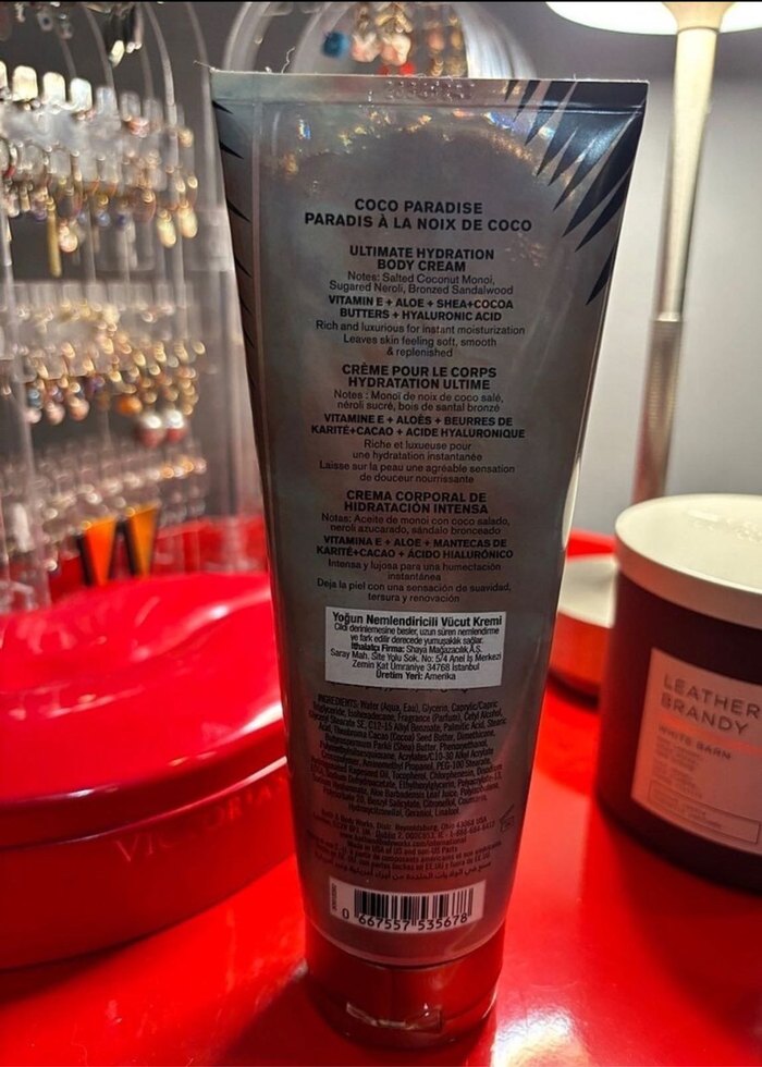 Bath & Body Works Coco Paradise Vücut Kremi 226 g - Görsel 2