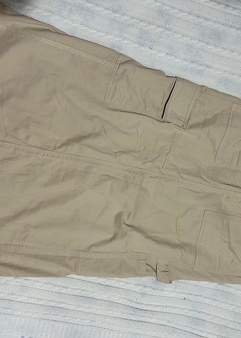 m Beden Bej bershka cepli midi etek