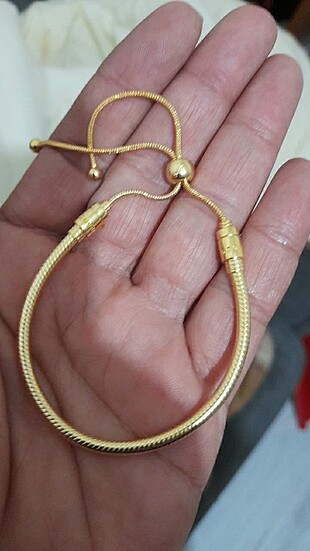 Pandora adjustabla ayarlanabilir rosegold bileklik