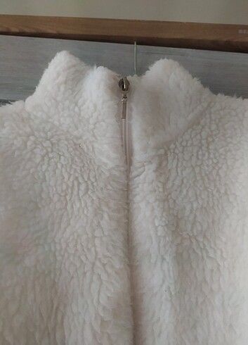 Diğer Beyaz peluş yelek