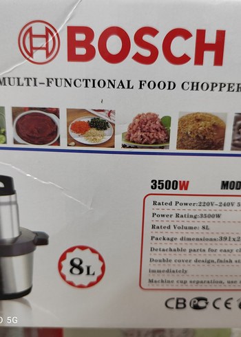 Bosch Çok Fonksiyonlu Gri Doğrayıcı - Görsel 2