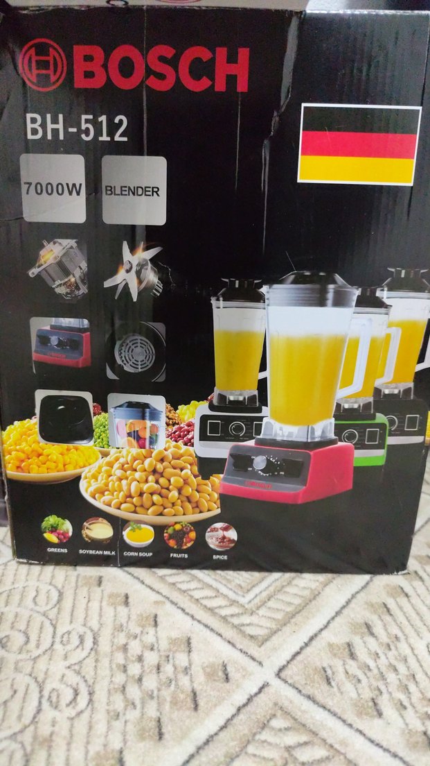 Bosch Çok Fonksiyonlu Siyah Blender - Görsel 2