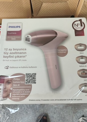 Philips Lumea 9900 IPL Lazer Epilasyon Cihazı