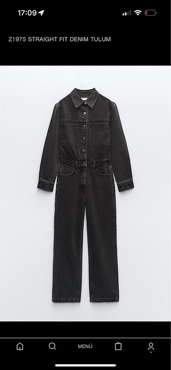 Zara Denim Tulum