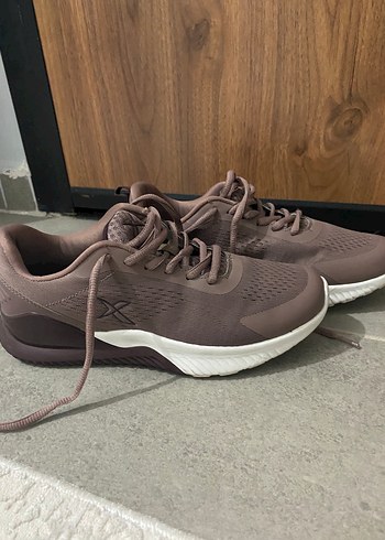 Bej Bağcıklı Spor Kadın Sneakers