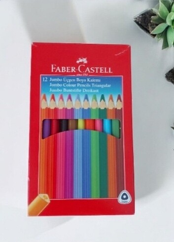 Faber Castell 12li Kalın Kalemler
