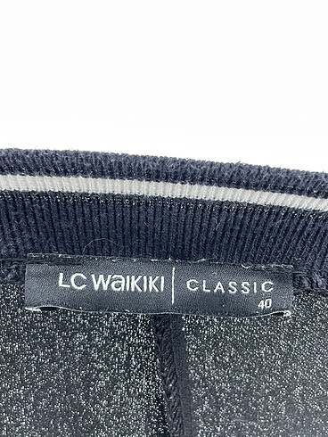 40 Beden siyah Renk LC Waikiki Kısa Elbise %70 İndirimli.
