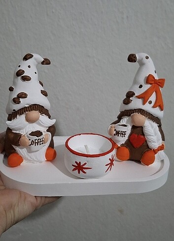 Kahve sever gnome ailesi