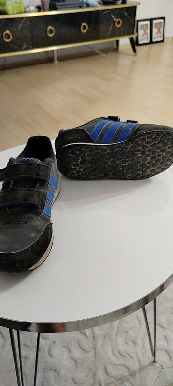 26 Beden gri Renk Adidas 26 numara erkek çocuk spor ayakkabı