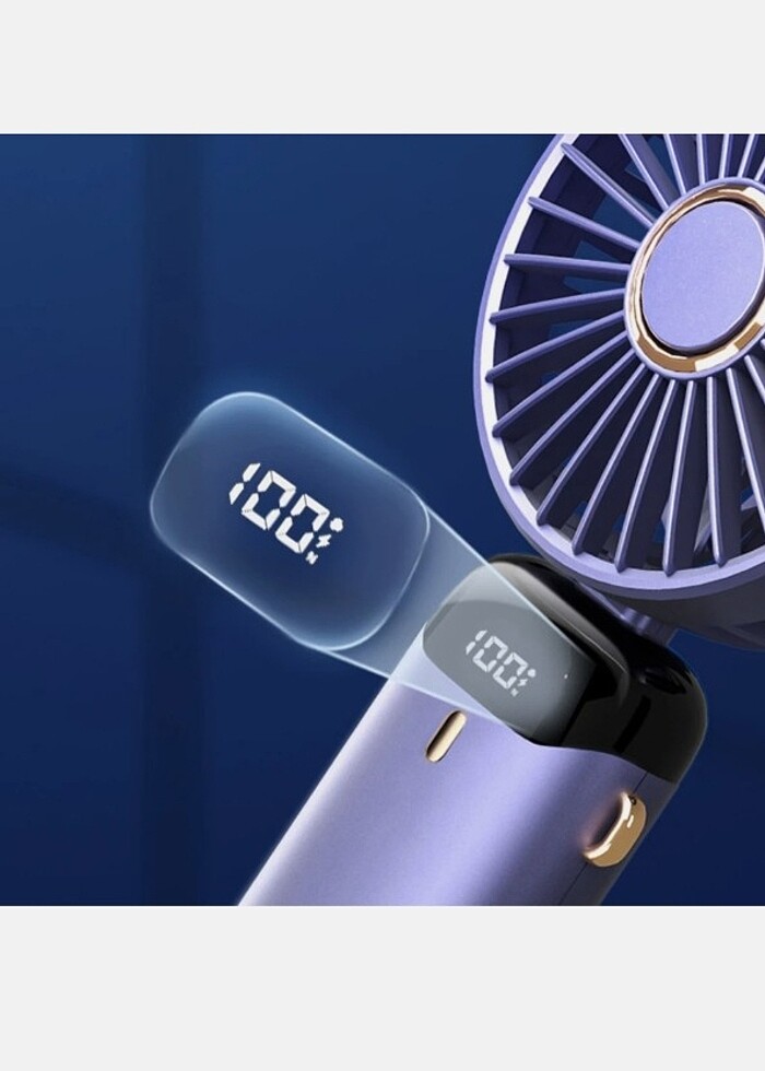 Şarjlı el fanı - Görsel 3