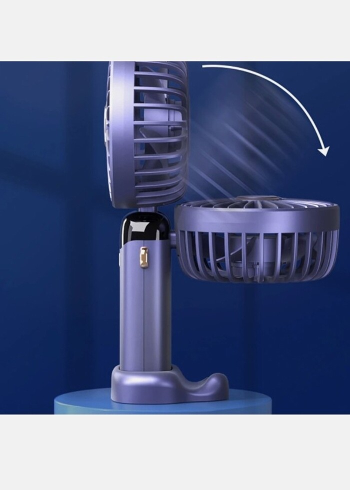 Şarjlı el fanı - Görsel 4