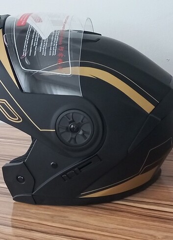 Sertifikalı Yurt dışı sıfır kask çenesi açılır güneş vizorlü - Görsel 6