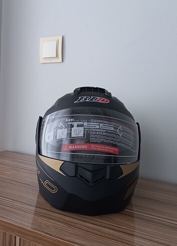 Sertifikalı Yurt dışı sıfır kask çenesi açılır güneş vizorlü - Görsel 8