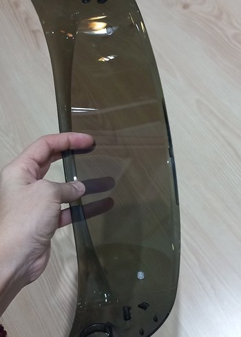 Avant-Garde Çok Renkli Cam Motosiklet Vizörü Yurtdışı sıfır ürün - Görsel 4