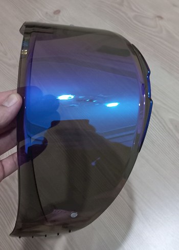 Avant-Garde Çok Renkli Cam Motosiklet Vizörü Yurtdışı sıfır ürün - Görsel 3