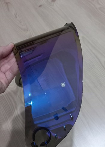 Avant-Garde Çok Renkli Cam Motosiklet Vizörü Yurtdışı sıfır ürün - Görsel 2